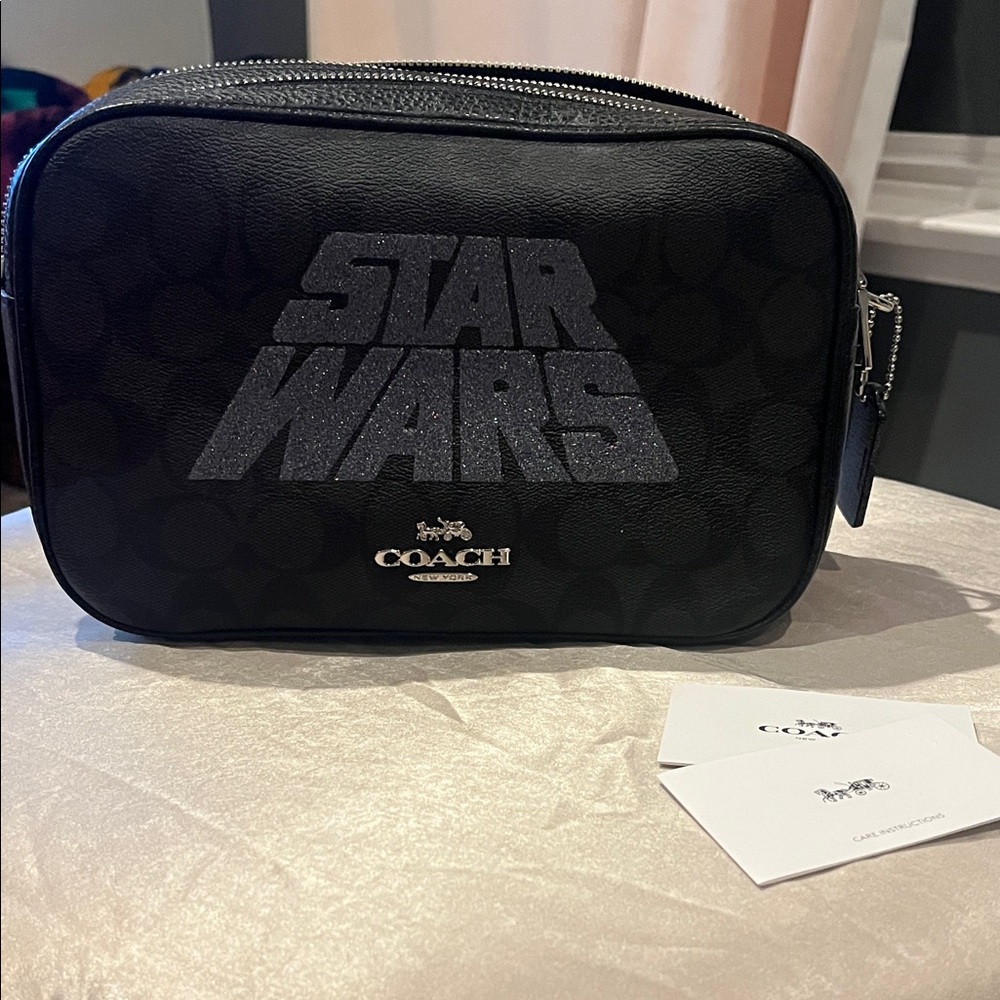Coach Star Wars Black Toiletry Bag